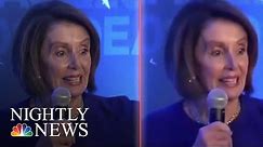Edited Nancy Pelosi Video Highlights Concerns About Misinformation And Elections | NBC Nightly News