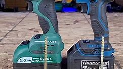 Hercules VS Masterforce Impact Driver with 5.0 battery comparison! What tests do you want to see? Today we are using SPAX Powerlags 5/16x4