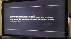How To Fix PS3 "No Applicable Update Data Was Found" Problem (Part 2 To Error Code 8002F34)