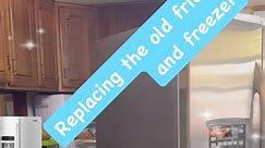 Replacing the old refrigerator #lotsofworktodo #cleaningup #tired #cookingfood #fbreelsvideo #everyone | Mariss Usi