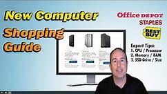 🖥️ Expert Advice: Buying a new computer | How to buy a computer | PC Shopping Guide 💡