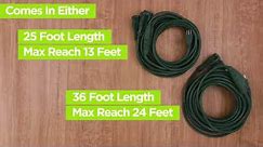 Outdoor Extension Power Cord 1 to 3 Splitter Watproof 25&36 ft Multi Grounded Outlets Bn-link