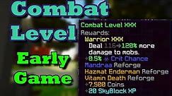 Get Combat XP in Early Game / Hypixel SkyBlock Guide
