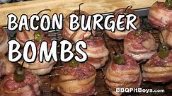 Bacon Burger Pepper Bombs