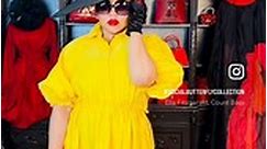 Think Spring! Plus Size Yellow Maxi Dresses & Plus Size Two Piece Pant Set. Shop Online Now SocialButterflyCollection.com or Call Text 713-539-8469 | Social Butterfly Collection