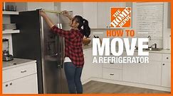 How to Move a Refrigerator | Kitchen Appliances | The Home Depot