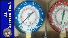 R22 and R410A Refrigerant Operating Pressures on Air Conditioning Units!