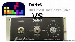 Tetris Block Puzzle Game VS Omni Music Box Playing Tetris Theme @ the same time in different pitches