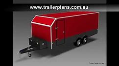Trailer Plans - 6m ENCLOSED TRAILER PLAN Each plan...