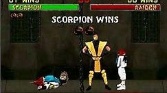 Mortal Kombat 2: Scorpion Finishing Moves