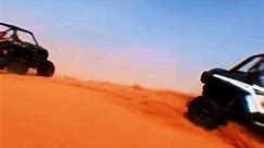 Dune buggy riding tour of Dubai Desert