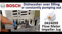 | Bosch dishwasher keeps emptying and filling, how to diagnose the fault and replace parts