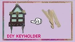 DIY Keyholder/key ring holder/DIY Home Organizer key Holder