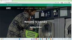 Laundry Management System Using PHP and MySQL V2.0 | PHPGurukul