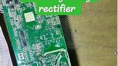 Removing Bridge rectifier #led #repair #howtorepaire #bridgerectifier #electronics #diode