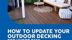 Mitre 10 - Get your deck and outdoor furniture spruced up...