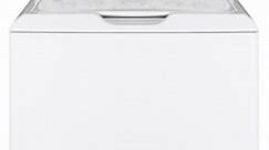 GE 4.5 Cu. Ft. White Top Load Washer With Stainless Steel Basket - GTW465ASNWW
