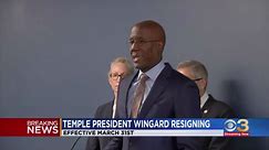 BREAKING: Jason Wingard resigns as Temple University's president