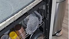 It's a Whirlpool WDT750SAK (I think, if not close enough), in case anyone asks, and the top rack for silverware has changed my life. I can now procrastinate 20% more before loading the dishwasher, due to being able to add more dishes where the silverware would go. #audhd #actuallyautistic #dishwasher #gamechanger @Whirlpool