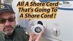 RV Camper Shore Cord Outlet Modification -- My RV Works