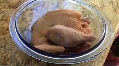 How to cook a whole chicken by microwave