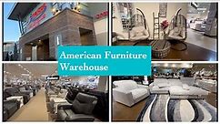 American Furniture Warehouse | Indoor and Outdoor furniture store | Kannada Vlogs USA