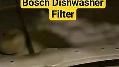 Remove Bosch Dishwasher Filter