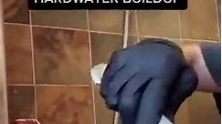 Hardwater buildup on shower head cleaning using the pink stuff #fbreels #reelsvideo #cleaningvideos #cleaningservice #cleaningmotivation #deepcleaning #deepclean #kitchencleaning | Cassell Cleaners LLC