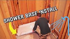 How to Install a DreamLine Shower Base With Oatey Drain
