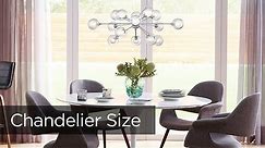 Chandelier Size Guide - How To Choose The Right Size Chandelier - Lamps Plus