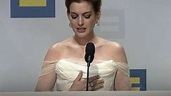 Anne Hathaway Receives HRC National Ally for Equality Award