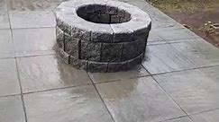 Customize fire pit . Ramos Landscape and garden's LLC (253)217-5782 #paver @paver #concrete #repair | Lorenzo Romero