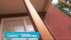 Lowe's Tips TV Spot, 'Deck Decorative Post'