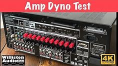 Onkyo TX-RZ810 Power Output Test - Rated Power Plus Some! (4K)