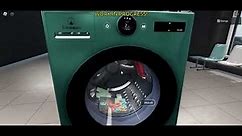 New Washware washer spin cycle test (1000 - 1600 RPM)