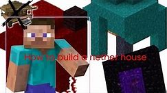 How to build a Nether House| Minecraft