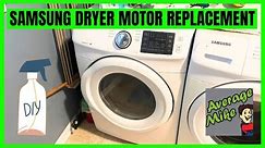 We REPLACED the MOTOR on Our SAMSUNG Gas Dryer and We Show You How! #repair #samsung