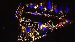 Beautiful Christmas light display in Olney
