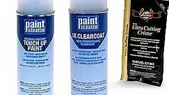 Touch Up Paint Spray Can Car Scratch Repair Kit - Compatible/Replacement for Lexus LS 500h Liquid Platinum (Color Code: 1J2)