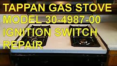 Tappan Gas Stove Igniter Switch Replacement.
