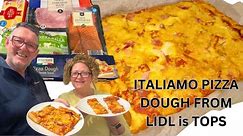 ITALIAMO PIZZA DOUGH FROM LIDL is TOPS a MUST TRY