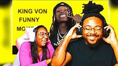 BRO WAS CRAZY! 😂 King Von FUNNY MOMENTS REACTION