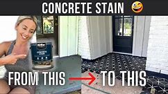 Best Concrete Stain ever