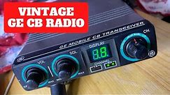 Vintage GE CB Radio Model 3-5809D