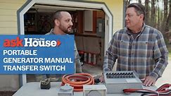 Simple Guide to Installing a Generator Hook-Up | Ask This Old House