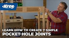 7 Simple Pocket-Hole Joints