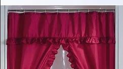 Ruffled Shower Curtain Set | Stoneberry Home