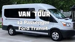 Large Family Van Tour! (12 Passenger Ford Transit, Medium Roof)