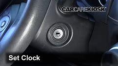 How to Set the Clock / Change Time on a 2019 Toyota RAV4 LE 2.5L 4 Cyl.