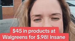 $40 in products at Walgreens for $.98 after coupons in rewards. In-store deal April 7 through April 13. #walgreenscoupons #howtocoupon #moneysavingideas #savingmoney #shopwithme #howtosavemoney #easycoupondeals #couponingdealsthisweek #walgreensdeals #extremecouponing #EasyCouponDeals #CouponingDealsThisWeek | Raecoupons